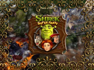 Shrek Super Party screen shot title